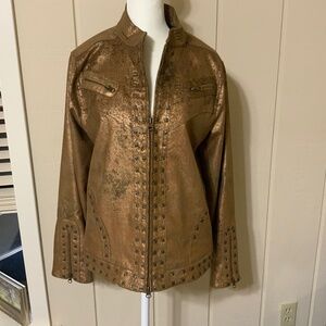 Ladies gorgeous medium riveted jacket